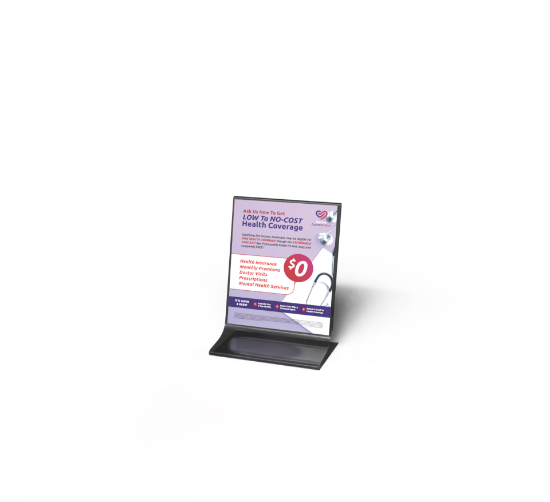 Picture of VOCC Retail Counter Card